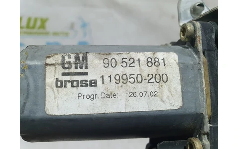 Macara geam stanga fata 90521881 Opel Astra G (1998 - 2009) - imagine 2