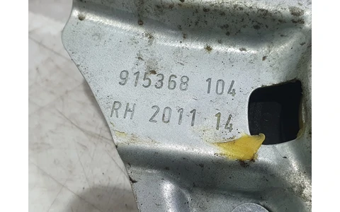 Macara geam dreapta fata 915363103 Opel Astra J (2009 - 2012) - imagine 2