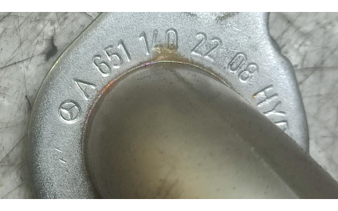 Conducta EGR A6511402208 Mercedes Benz C-Class W204/S204/C204 (facelift) (2011 - 2015) - imagine 3
