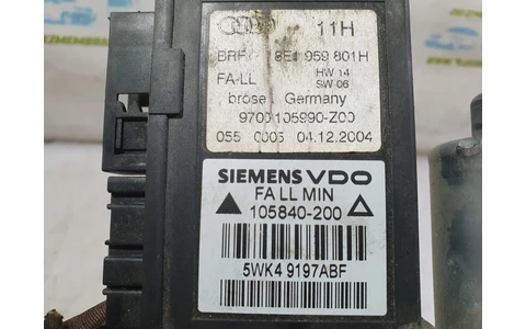 Motoras geam stanga spate 8e1959801h Audi A4 B7 (2004 - 2008) - imagine 5