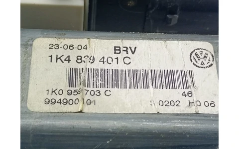 Motoras geam stanga spate 1k0959703c Volkswagen Golf 5 (2003 - 2009) - imagine 4