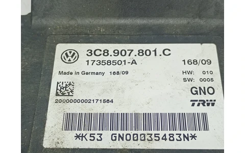 Calculator airbag 3C8907801C Volkswagen Passat B6 (2005 - 2010) - imagine 3