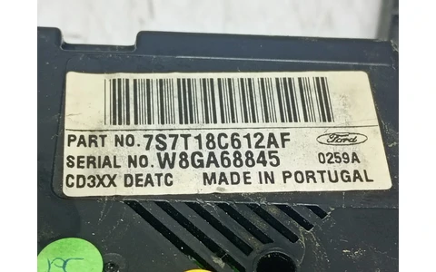 Panou clima ac 7S7T18C612AF Ford Mondeo MK4 (2007 - 2010) - imagine 3