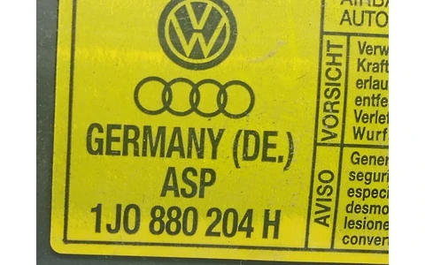 Airbag pasager 1J0880204H Volkswagen Golf 4 (1997 - 2006) - imagine 3