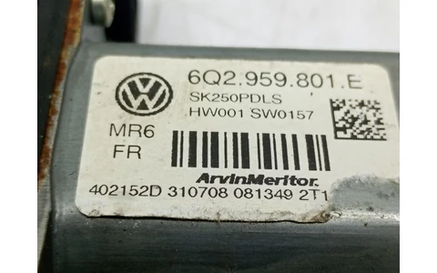 Motoras geam dreapta fata 6Q2959801E Skoda Fabia 5J (2007 - 2010) - imagine 4