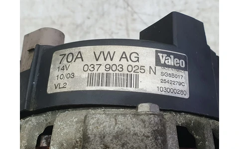 Alternator Volkswagen Polo 4 (9N) (2001 - 2005) - imagine 3