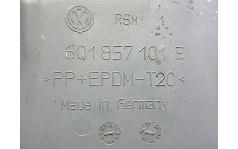 Torpedou 6q1857097 Volkswagen Polo 4 (9N) (2001 - 2005) - imagine 3
