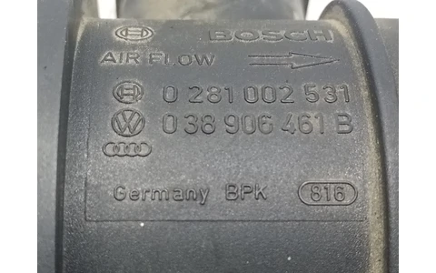 Debitmetru aer 038906461B Volkswagen Golf 5 (2003 - 2009) - imagine 3