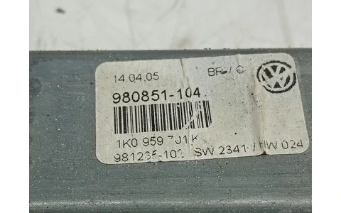 Motoras geam stanga fata 1k0959793 Volkswagen Passat B6 (2005 - 2010) - imagine 3