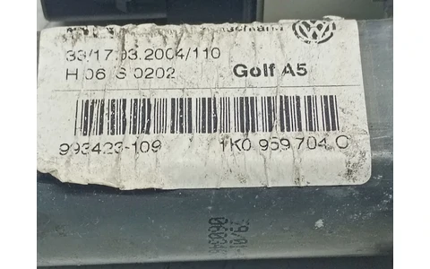 Motoras geam dreapta fata 1K0959704C Volkswagen Golf 5 (2003 - 2009) - imagine 3