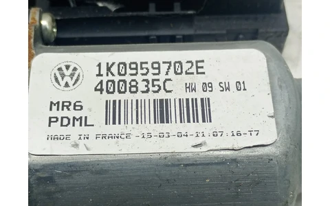 Motoras geam stanga fata 1K0959702E Volkswagen Golf 5 (2003 - 2009) - imagine 4