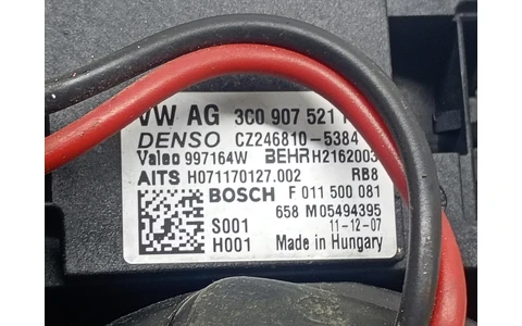 Motoras aeroterma 1K1820015J Volkswagen Golf 5 (2003 - 2009) - imagine 3