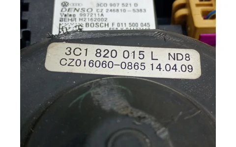 Motoras aeroterma 3C1820015L Volkswagen Passat B6 (2005 - 2010) - imagine 3
