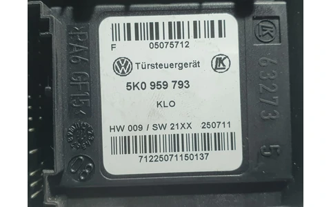 Motoras geam stanga fata 5k0959701h Volkswagen Golf 6 (2008 - 2015) - imagine 3