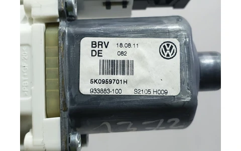 Motoras geam stanga fata 5k0959701h Volkswagen Golf 6 (2008 - 2015) - imagine 4