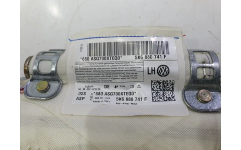 Airbag cortina stanga 5k6880741f Volkswagen Golf 6 (2008 - 2015) - imagine 2
