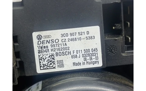 Motoras aeroterma 3C0907521D Volkswagen Passat B6 (2005 - 2010) - imagine 4