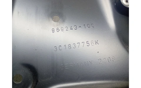 Macara geam dreapta fata 3c1837756K Volkswagen Passat B6 (2005 - 2010) - imagine 4