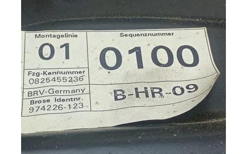 Macara geam dreapta spate 3C4839756 Volkswagen Passat B6 (2005 - 2010) - imagine 3