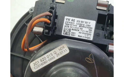 Motoras aeroterma 3c1820015q Volkswagen Golf 6 (2008 - 2015) - imagine 3