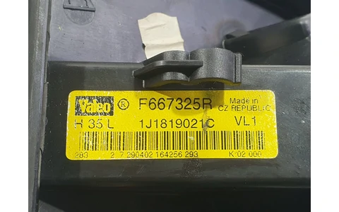 Motoras aeroterma 1J1819021c Volkswagen Golf 4 (1997 - 2006) - imagine 3
