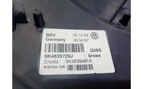 Macara geam stanga spate 5K4839729J Volkswagen Golf 6 (2008 - 2015) - imagine 4