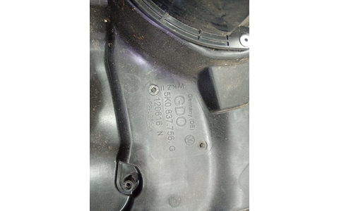 Macara geam dreapta fata 5k0837756g Volkswagen Golf 6 (2008 - 2015) - imagine 3