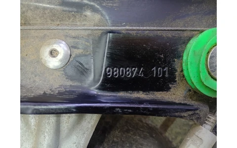 Macara geam dreapta fata 980874101 Volkswagen Passat B6 (2005 - 2010) - imagine 3