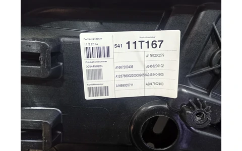 Macara geam dreapta fata A1767200279 Mercedes Benz GLA-Class X156 (2013 - 2017) - imagine 3