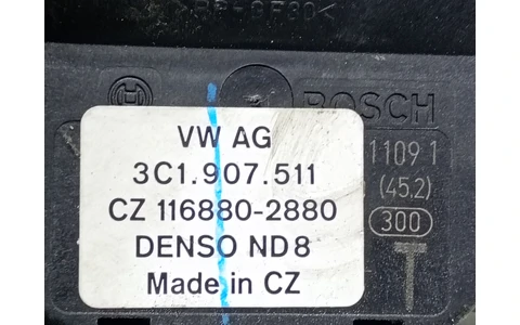 Motoras clapeta mixaj aer 3C1907511 Volkswagen Golf 6 (2008 - 2015) - imagine 3