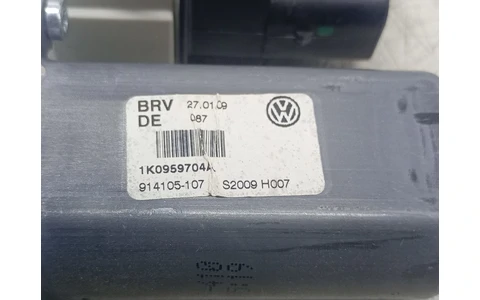 Motoras geam dreapta spate 1k0959704A Volkswagen Golf 6 (2008 - 2015) - imagine 3