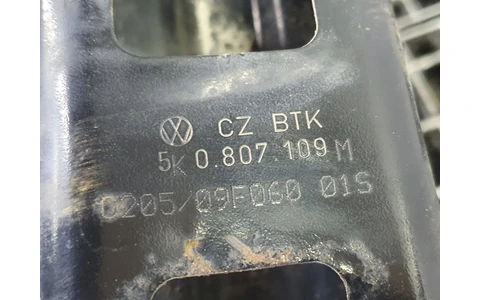 Armatura bara fata 5k0807109m Volkswagen Golf 6 (2008 - 2015) - imagine 4