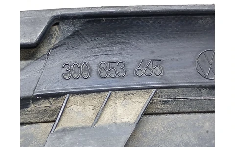 Grila bara fata 3C0853665 Volkswagen Passat B6 (2005 - 2010) - imagine 3