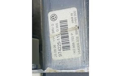 Motoras geam stanga spate 1k0959703P Volkswagen Passat B6 (2005 - 2010) - imagine 4