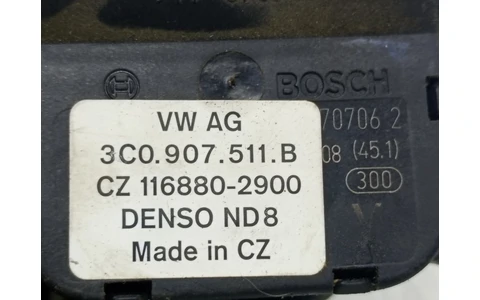 Motoras clapeta mixaj aer 3C0907511B Volkswagen Passat B6 (2005 - 2010) - imagine 3