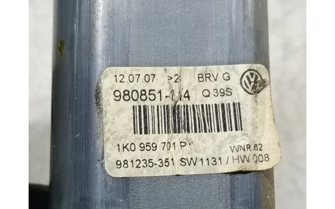 Motoras geam stanga fata 1k0959701 Volkswagen Passat B6 (2005 - 2010) - imagine 3
