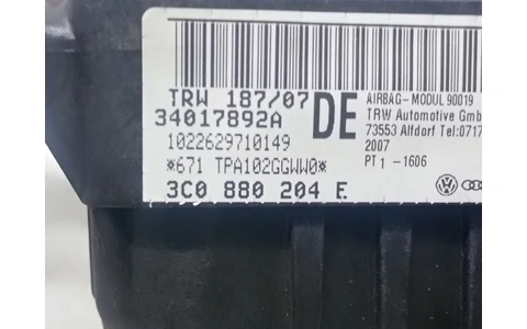 Airbag pasager 3c0880204e Volkswagen Passat B6 (2005 - 2010) - imagine 3