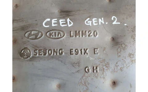 Toba esapament Kia Ceed 2 (2012 - 2015) - imagine 3