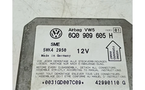 Calculator airbag 6q0909605h Skoda Fabia 6Y (1999 - 2004) - imagine 3