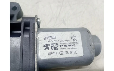 Motoras geam dreapta spate 9837666480 Peugeot 508 2 (2018 - 2020) - imagine 2