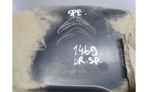 Carenaj roata fata dreapta 9813500780 Peugeot 508 2 (2018 - 2020) - imagine 3