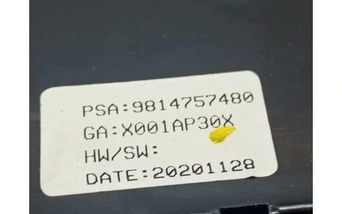 Plafoniera 9814757480 Peugeot 508 2 (2018 - 2020) - imagine 4