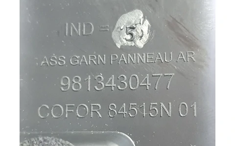 Ornament portbagaj 9813430477 Peugeot 508 2 (2018 - 2020) - imagine 2