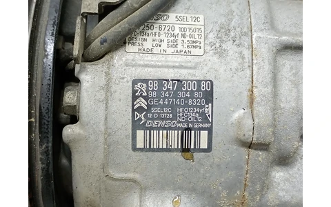 Compresor clima ac 9834730080 Peugeot 508 2 (2018 - 2020) - imagine 4