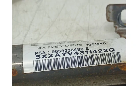 Airbag cortina dreapta 9653233480E Peugeot 307 1 (facelift) (2005 - 2008) - imagine 4