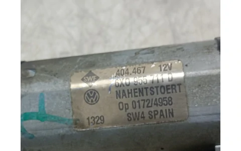 Motoras stergator haion 6X0955711D Skoda Fabia 6Y (1999 - 2004) - imagine 2