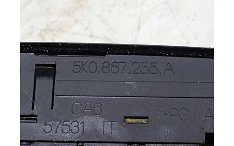 Panou comanda geamuri 5k0867255a Skoda Fabia 6Y (1999 - 2004) - imagine 4