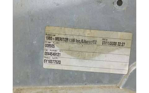 Macara geam dreapta fata 6y1837752q Skoda Fabia 6Y (1999 - 2004) - imagine 3