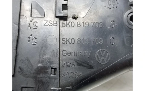 Grila ventilatie 5k0819703g Volkswagen Golf 6 (2008 - 2015) - imagine 4