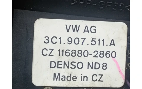Motoras clapeta mixaj aer 3C1907511A Volkswagen Passat B6 (2005 - 2010) - imagine 2